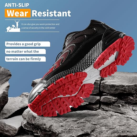 Grippy, cushioned outsoles